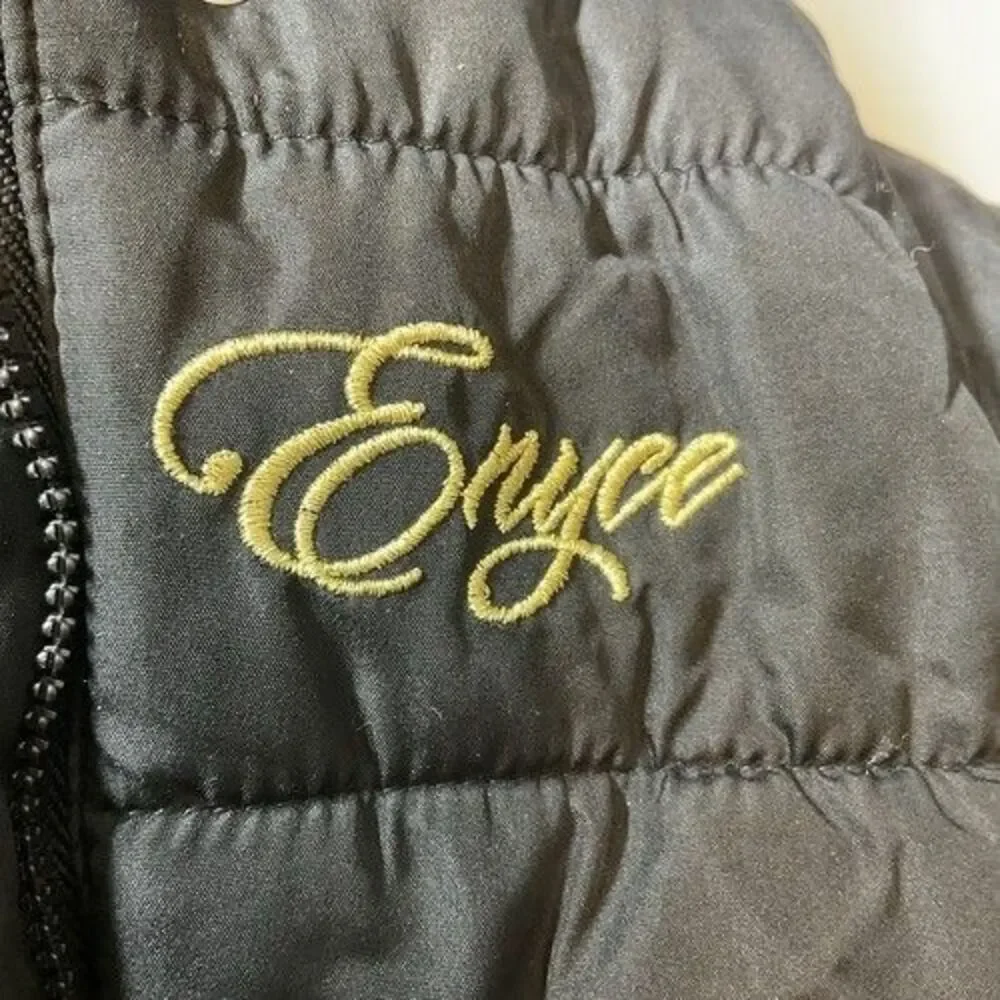 Enyce Baby Footed Puffer Hooded Snowsuit Bunting 0-3 Months In Black - Picture 2 of 9